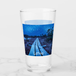 Copo De Pint Vidro noturno dos pântanos