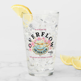 Copo De Pint Vidro OVERFLOW por Adiela Akoo
