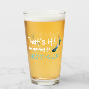 Copo De Pint Vidro ZEALAND KIWI PAUA