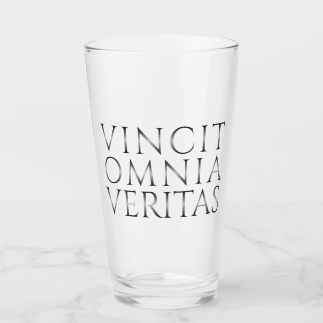 Copo De Pint VINCIT OMNIA VERITAS - Luz (Frente)