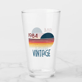 Copo De Pint Vintage 1984 - Stripe Retroativa Sun