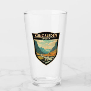 Copo De Pint Vintage de Viagem de Suecia de  do Kungsleden