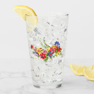 Copo De Pint Vintage Floral