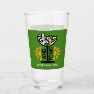 Copo De Pint Vintage Gin E Tonic Art