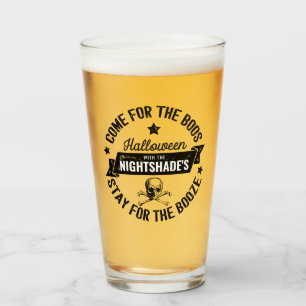 Copo De Pint Vintage Halloween  Boos personalizados e bebidas