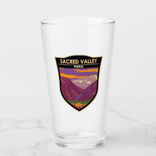 Copo De Pint Vintage Viagem Art do Peru, Vale Sagrado
