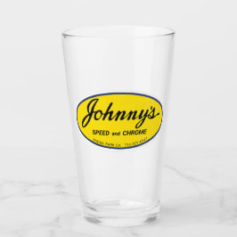 Copo De Pint Vintagem do Johnny Speed e Chrome