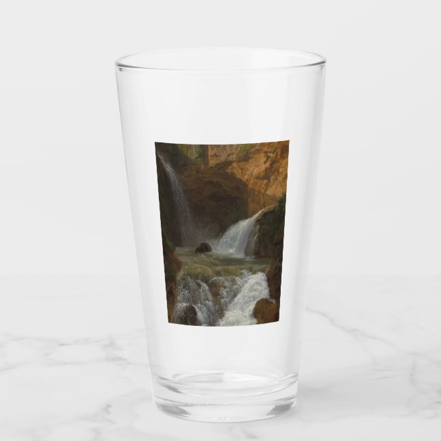 Copo De Pint Vista das Caixas de Água em Tivoli (por Bidauld) (Frente)