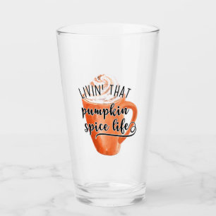 Copo De Pint Vivendo Aquela Pumpkin Spice Life