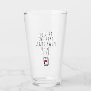 Copo De Pint Você é a melhor mancha certa da minha vida