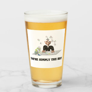 Copo De Pint Você é simplesmente o melhor. Texto personalizad