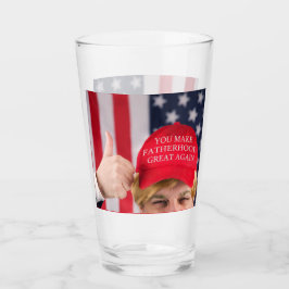 Copo De Pint Você Torna Excelente Da Festa Novamente Trump   