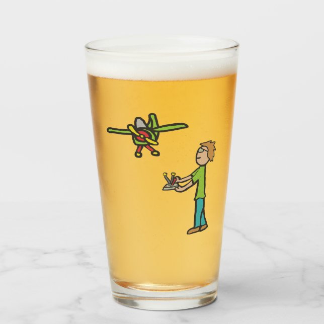 Copo De Pint Voo de avião modelo RC (Frente (Preenchido))