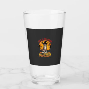 Copo De Pint Vovó de Halloween Labrador Design de Cachorro_1