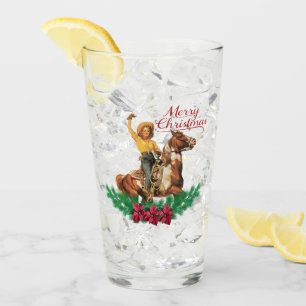 Copo De Pint Vovó No Feriado De Natal De Cavalo