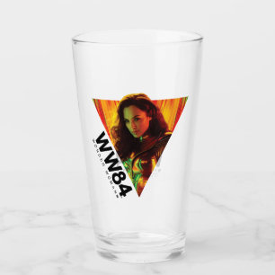 Copo De Pint W84 Mulher Maravilha Vermelha Caleidoscópio