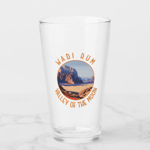 Copo De Pint Wadi Rum Jordan Círculo Retrovisso