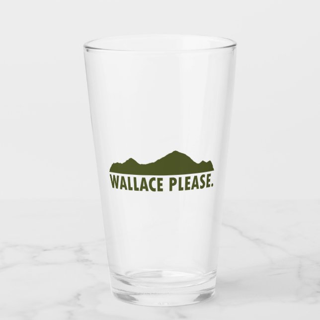 Copo De Pint Wallace Idaho Por Favor (Frente)