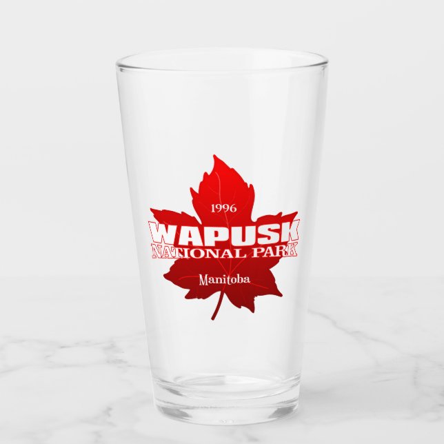 Copo De Pint Wapusk NP (folha de bordo) (Frente)
