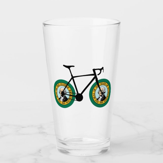 Copo De Pint Washington Flag Cycling (Frente)
