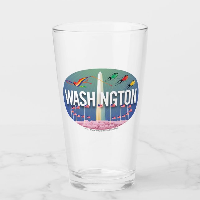 Copo De Pint Washington Springtime Cherry Blossom (Frente)