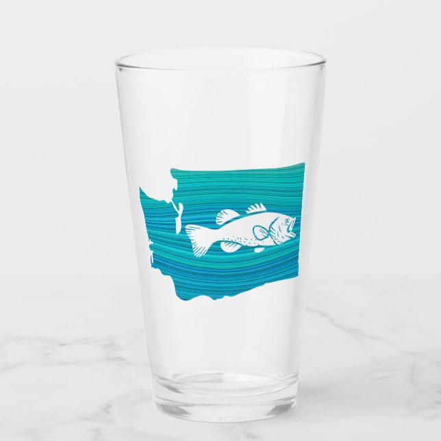 Copo De Pint Washington State Wave Fisheries (Frente)