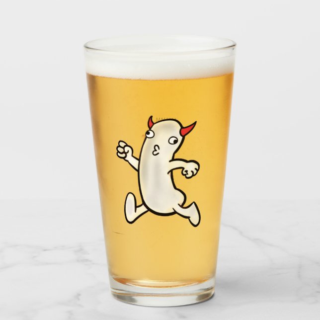 Copo De Pint Wayward Weenies Beer Glass (Frente (Preenchido))
