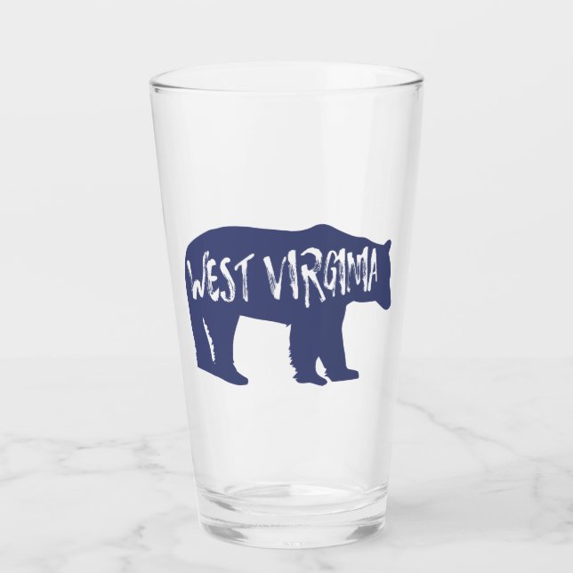 Copo De Pint West Virginia Bear (Frente)
