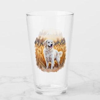 Copo De Pint White Golden Retriever Dog