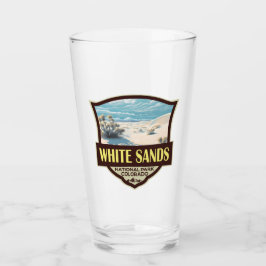 Copo De Pint White Sands National Park Viagem Art Vintage