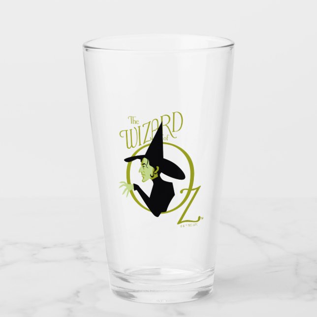 Copo De Pint Wicked Witch™ O Assistente Do Logotipo Oz™ (Frente)