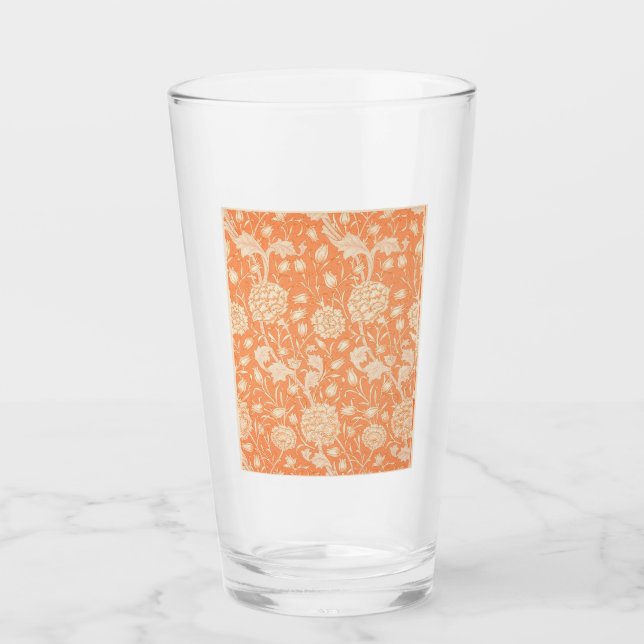 Copo De Pint Wild Tulip Pattern (por William Morris) (Frente)