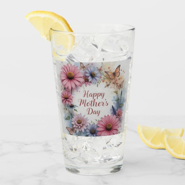 Copo De Pint WildFlowers Happy Mother's Day (Gelo frontal)