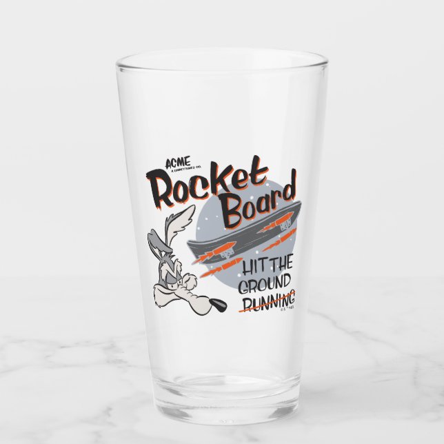 Copo De Pint WILE E. COYOTE™ ACME Rocket Board (Frente)