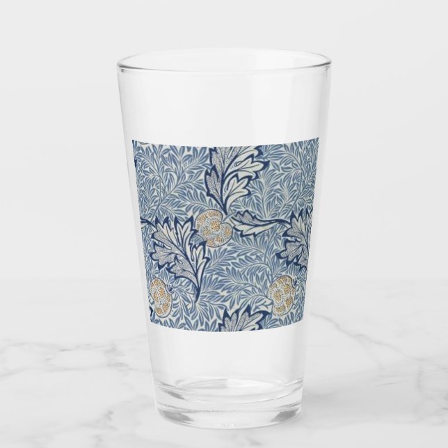Copo De Pint William Morris Apple Fllower Design (Frente)