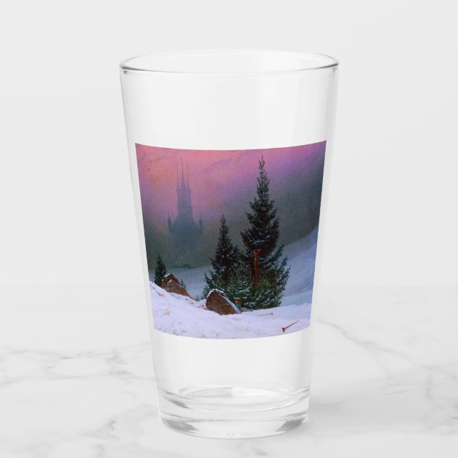 Copo De Pint Winter Landscape Caspar David Friedrich (Frente)