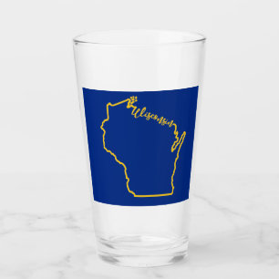 Copo De Pint Wisconsin Pint Glass