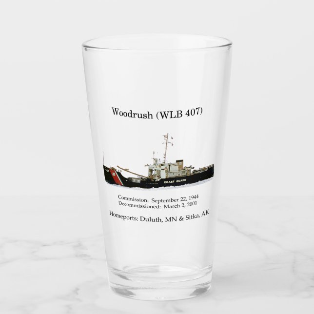 Copo De Pint WLB 407 Vidro de arbustos (Frente)