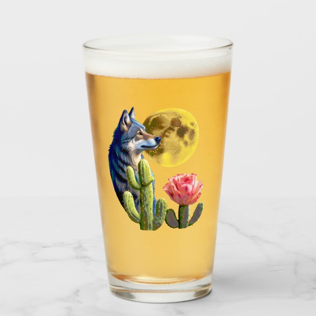 Copo De Pint Wolf11: (Frente (Preenchido))