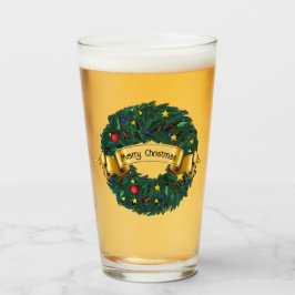 Copo De Pint Wreath de Natal Evergreen