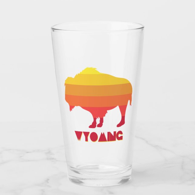 Copo De Pint Wyoming Bison (Frente)