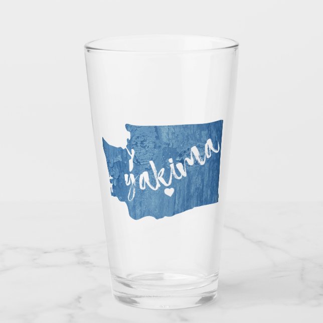 Copo De Pint Yakima Washington Wood Grain (Frente)