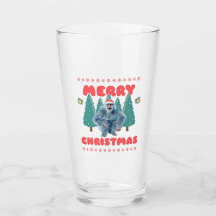 Copo De Pint Yeti Engraçado - Feliz Natal