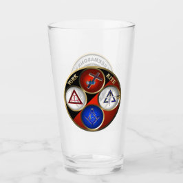 Copo De Pint York Rite Mason
