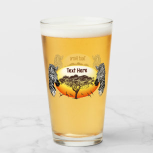 Copo De Pint Zebra African Savanna Wild Animal