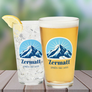Copo De Pint Zermatt Matterhorn Suiça ski souvenir