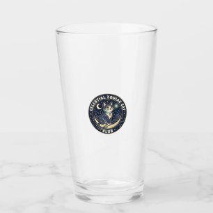 Copo De Pint Zodíaco Celestial Gato Fofa Camisa de Gato Design