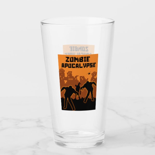 Copo De Pint Zombie Apocalypse (Frente)