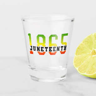 Copo De Shot 18 de junho de 1865 Celebrando a Liberdade Negra