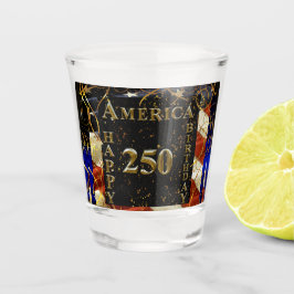 Copo De Shot 250º Feliz Aniversário América!